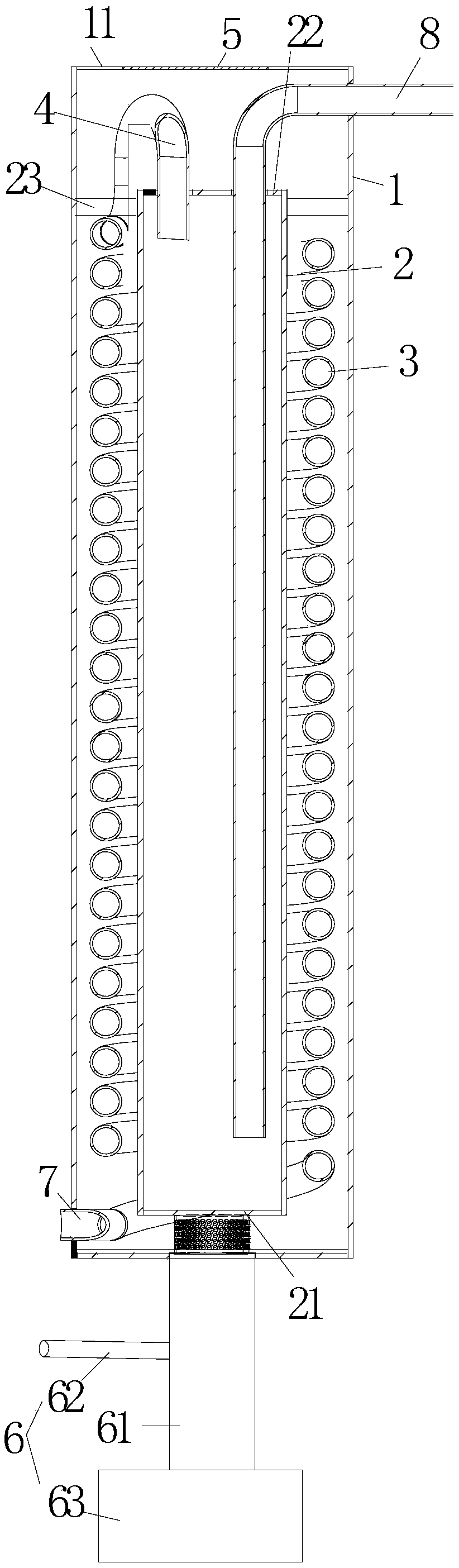 Methanol catalytic heating device and heating method