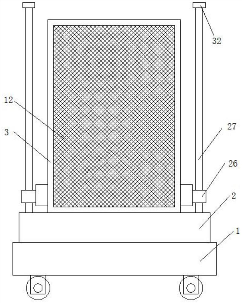 Building airtight performance and noise testing instrument