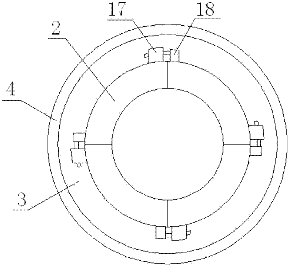 Furniture foot fixing part for intelligent furniture