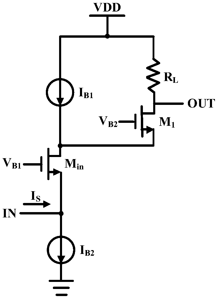 Current preamplifier, time-resolved readout circuit and time-resolved detection device