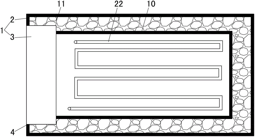 Material high temperature burst test device