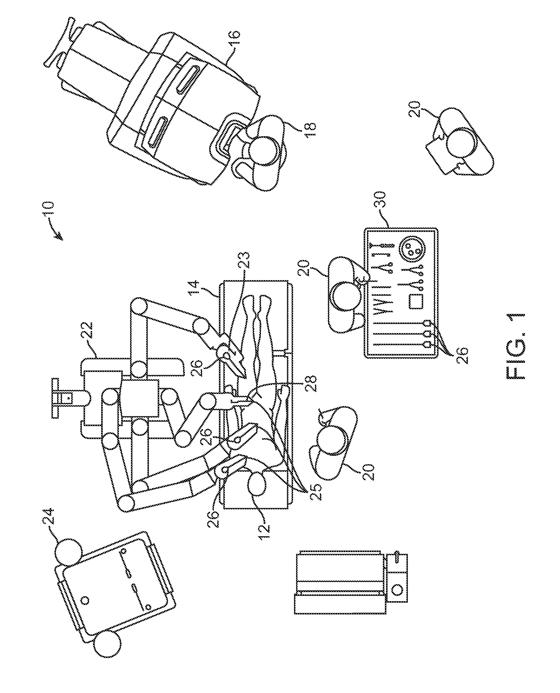 Efficient vision and kinematic data fusion for robotic surgical instruments and other applications