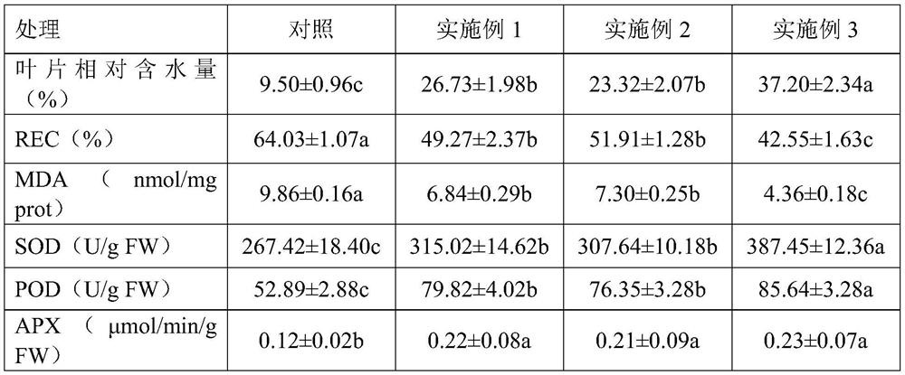 Drought-resistant agent for relieving paeonia ostii drought stress and application thereof