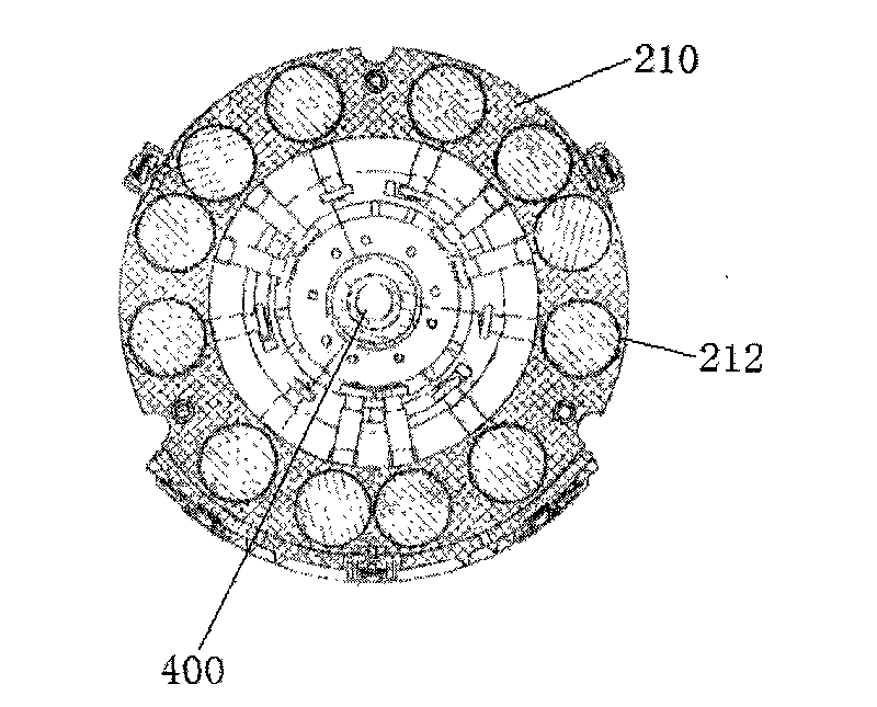 Vacuum tube switching core used for M type on-load tap-changer