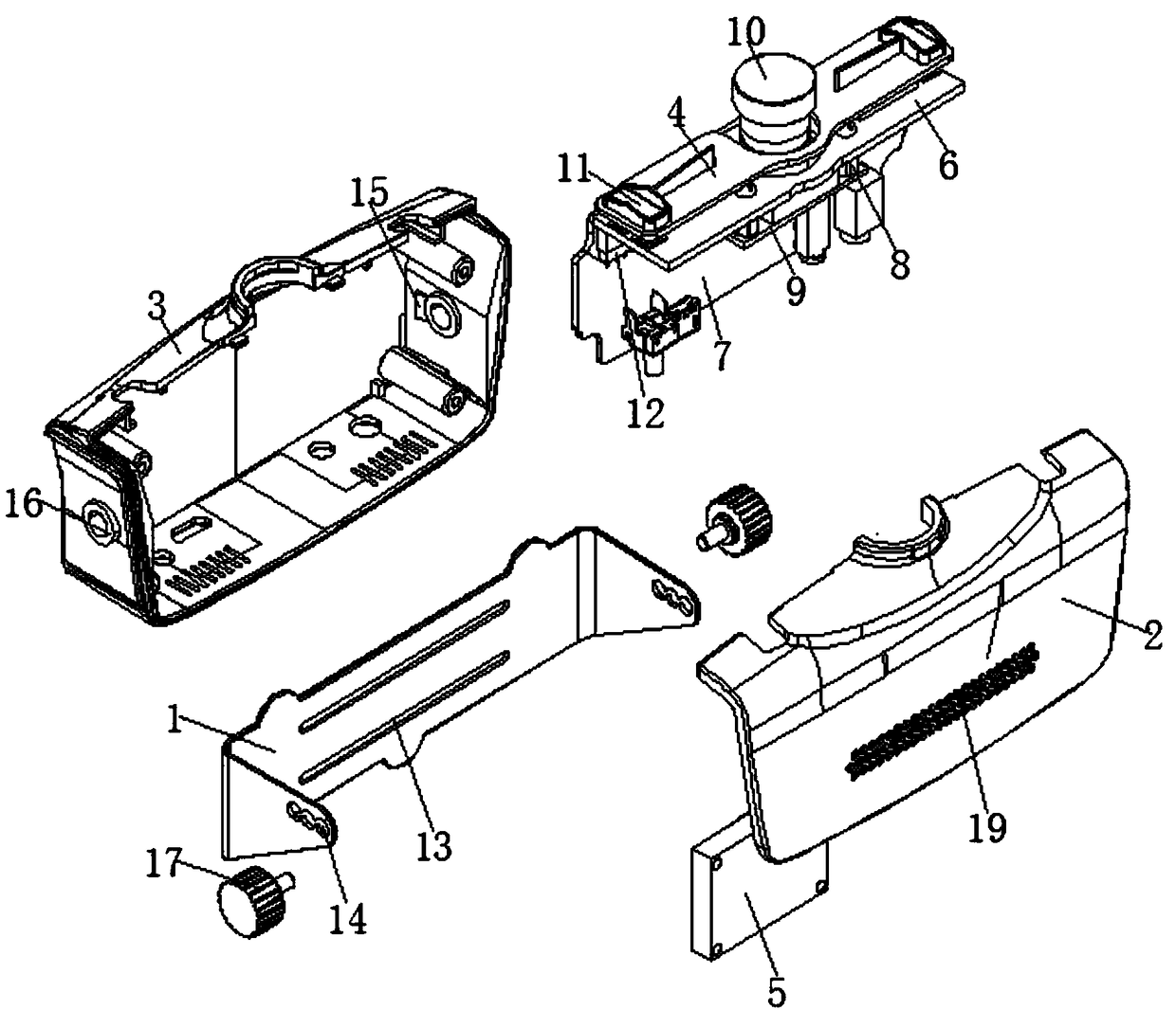 Driver fatigue driving early warning device