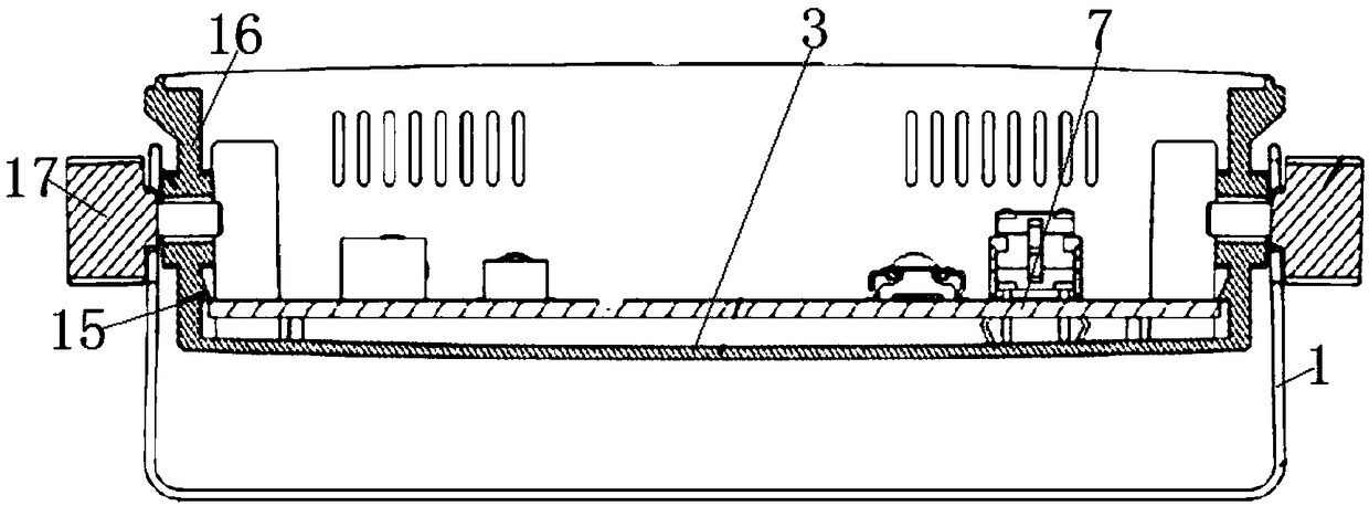 Driver fatigue driving early warning device