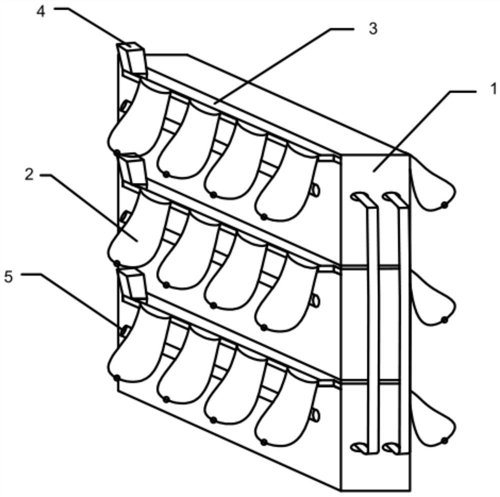 A three-dimensional cultured crayfish hole punching system