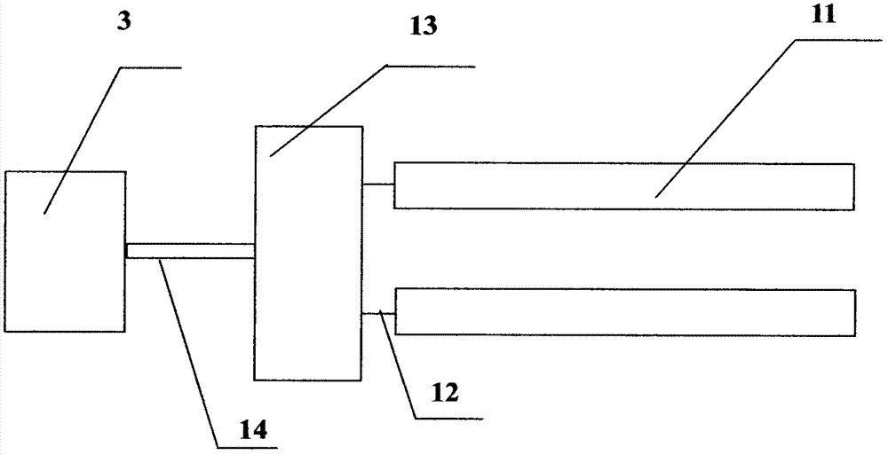 Mixed feeding device for extrusion and dehumidification of wood and plastics