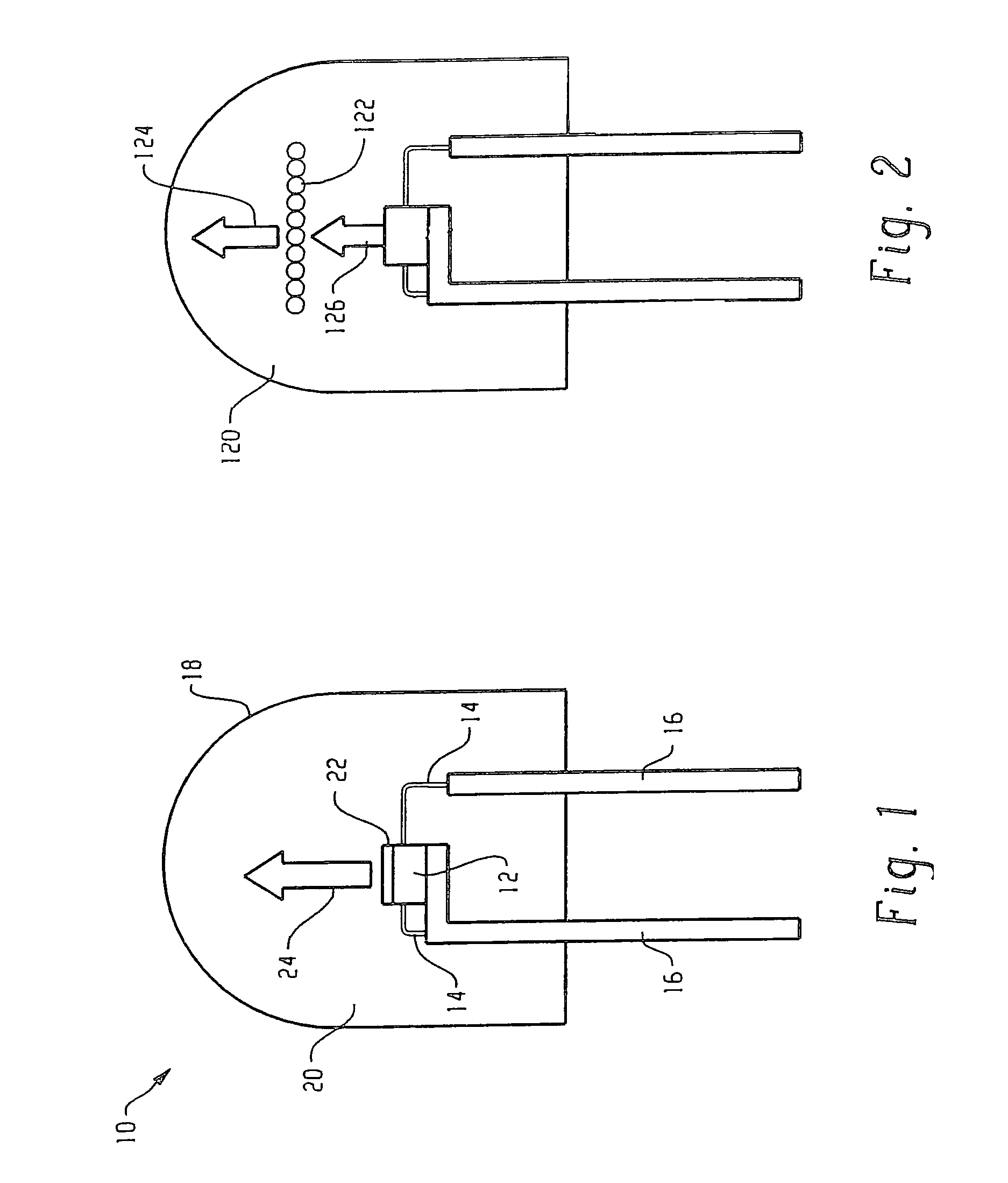 Garnet phosphor materials having enhanced spectral characteristics