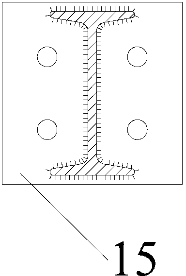 Method for supporting extruded swelling rock road tunnel