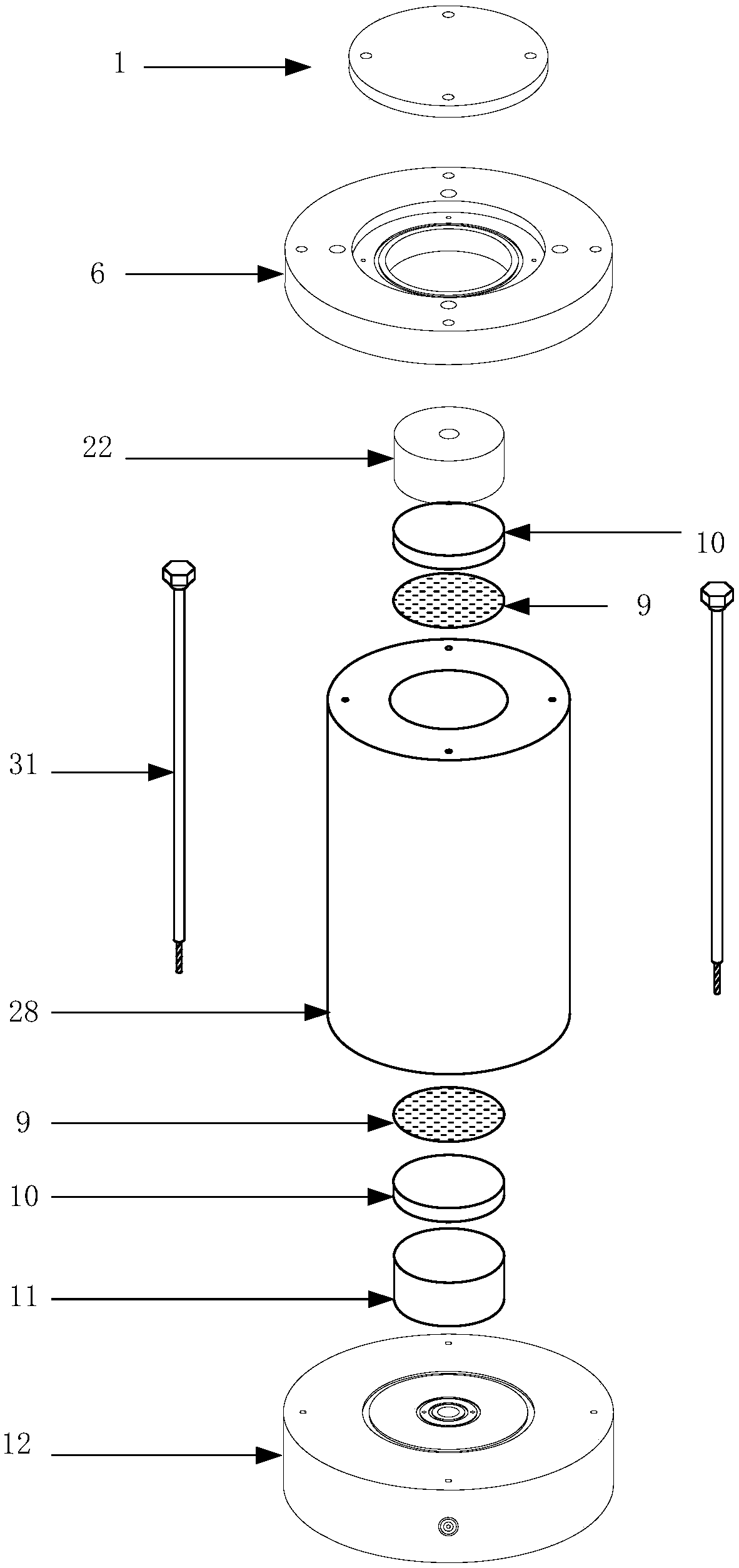 Incohesive soil freezing sample preparation equipment