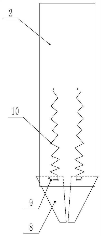 Planting mechanism of garlic planter