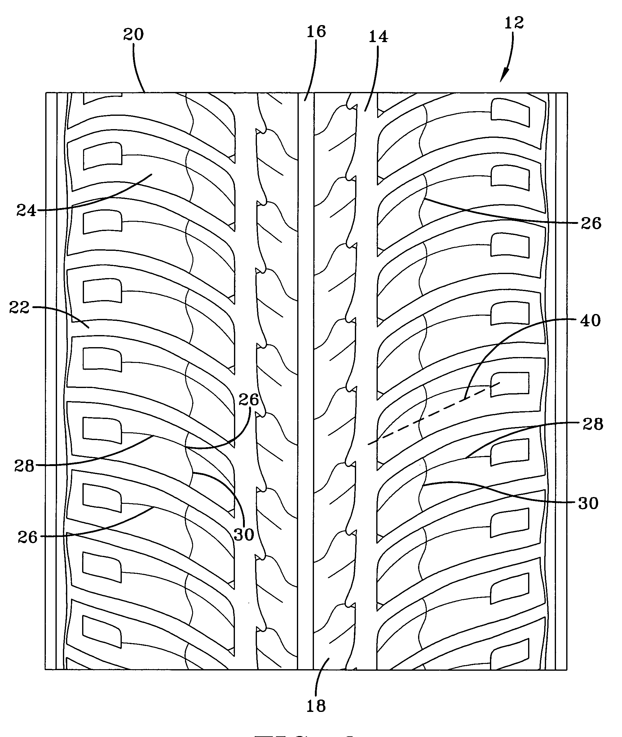 Tire with tread having sipes and sipe blades for tires