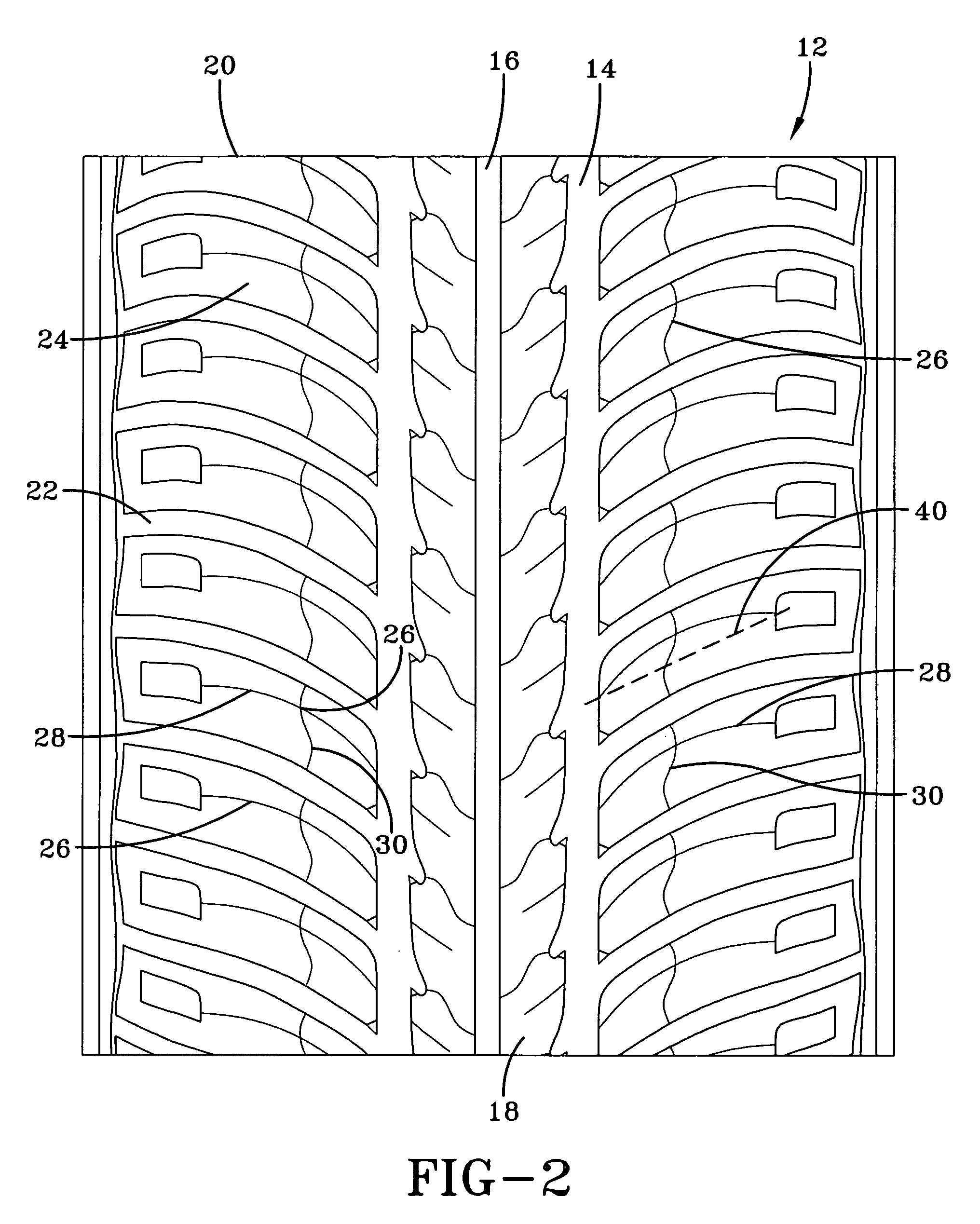 Tire with tread having sipes and sipe blades for tires