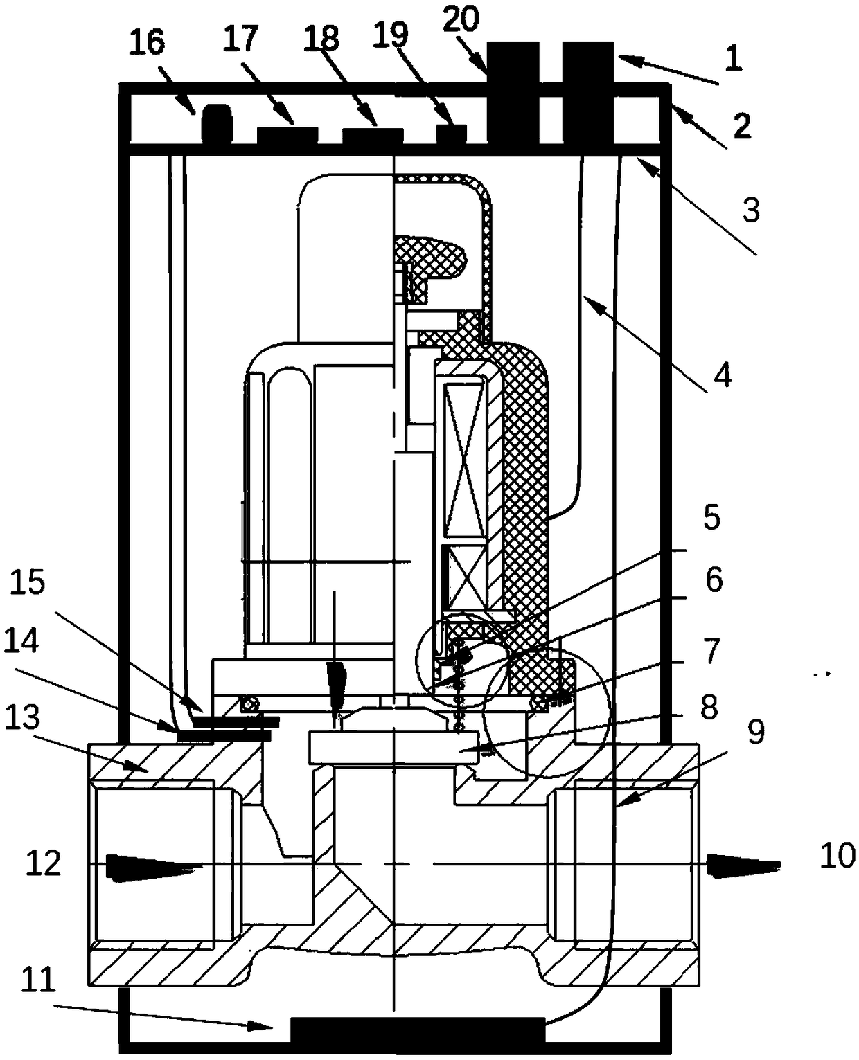 Combustion gas safety intelligent prevention system