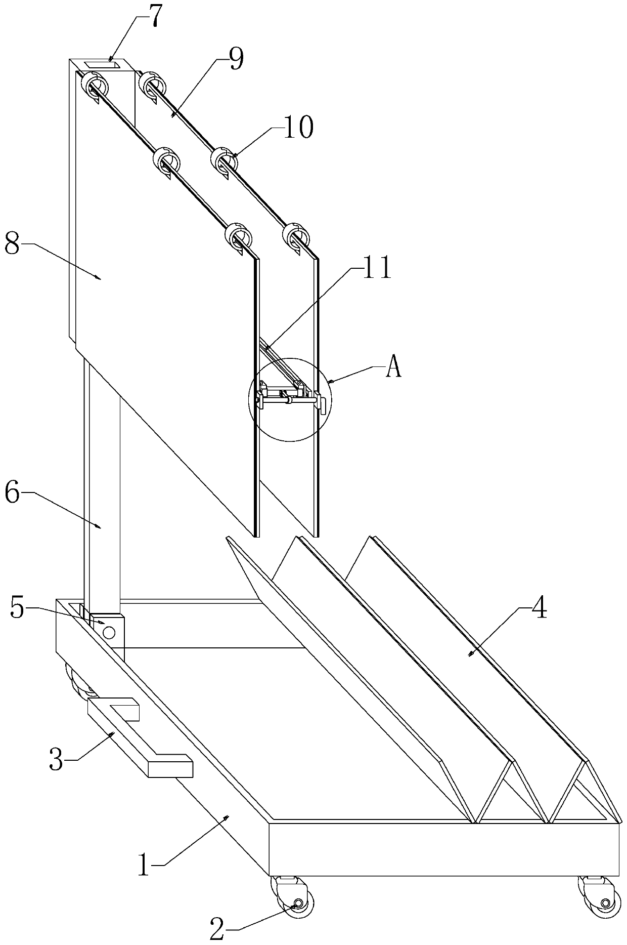 Safety education indicating device