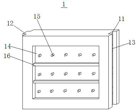 Prefabricated internally-filled concrete wallboard and manufacturing method thereof