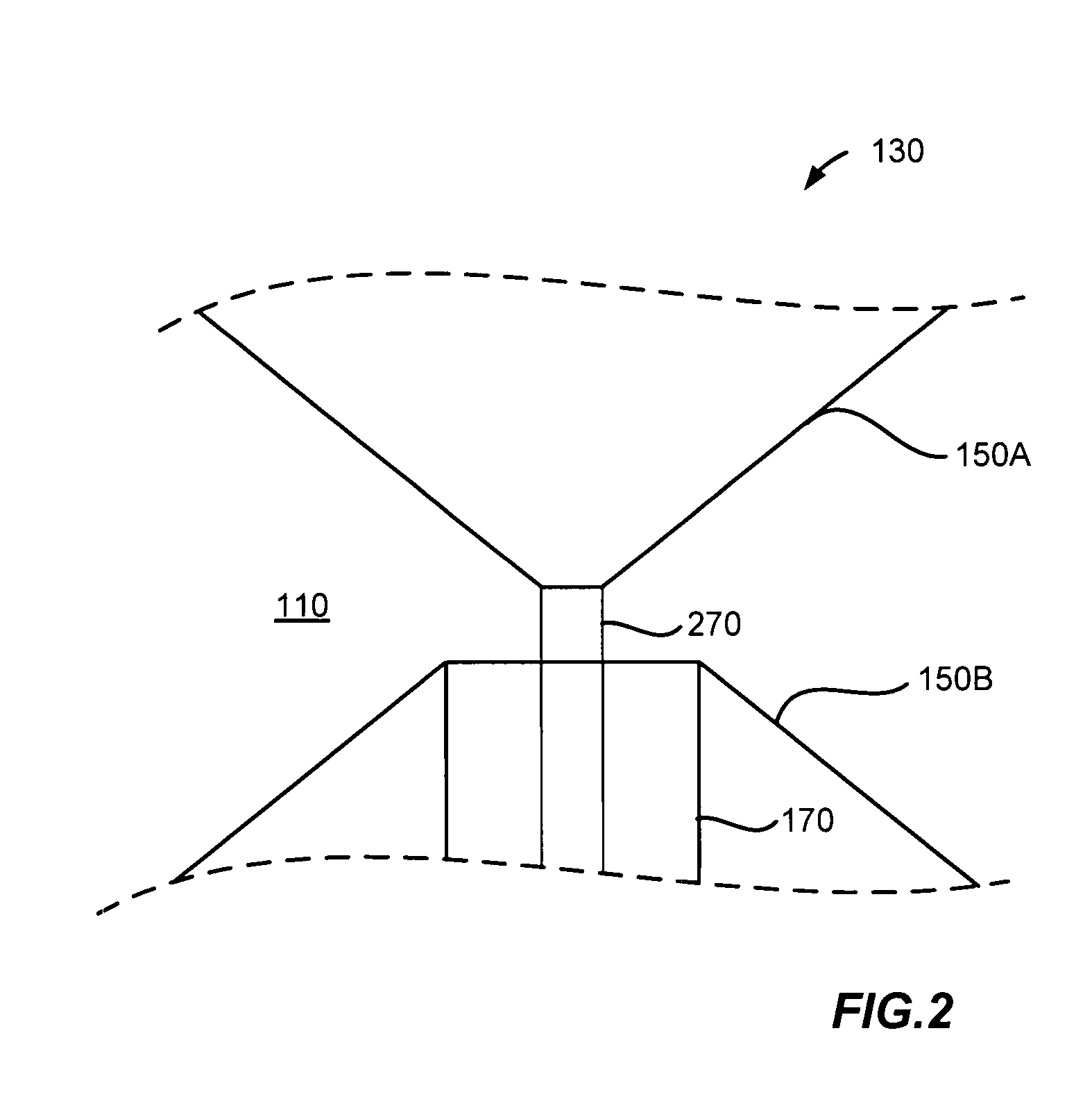 Bicone pattern shaping device