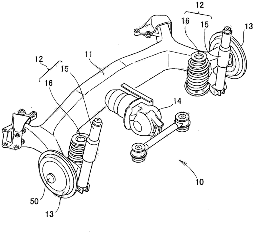 Suspension assembly transport device