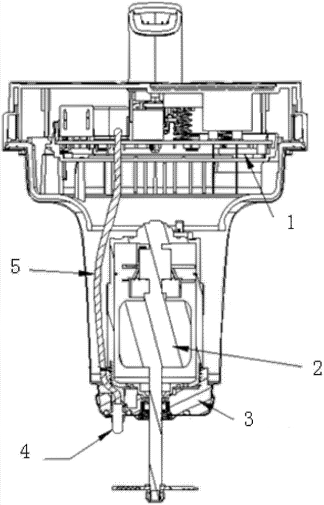 Anti-overflow control method of soybean milk machine