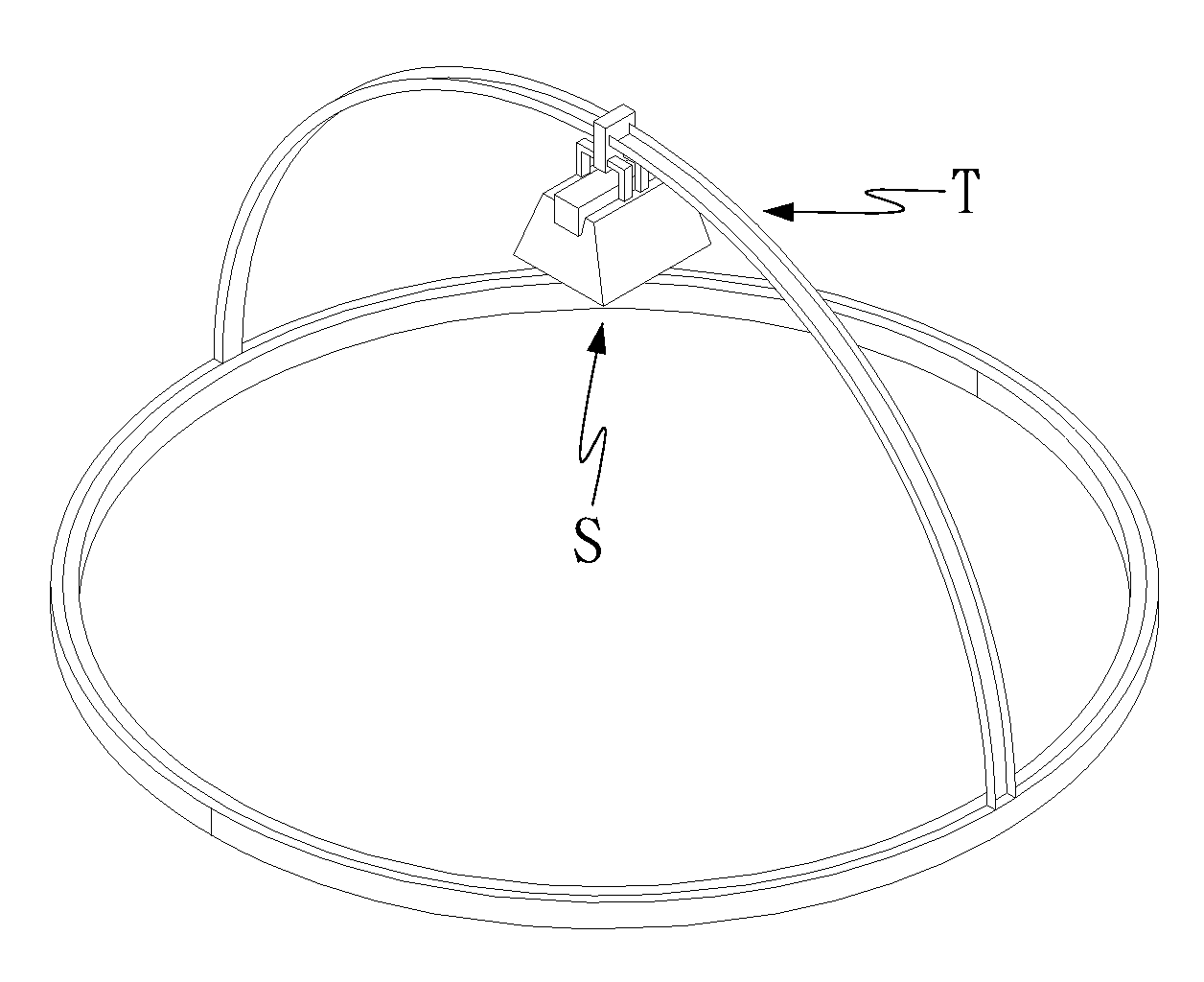 High-efficiency array type focusing solar tracking system