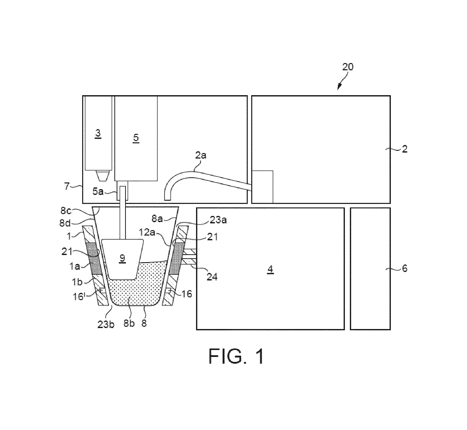 Machine, system and method for preparing a cooled confectionery product with aerated texture