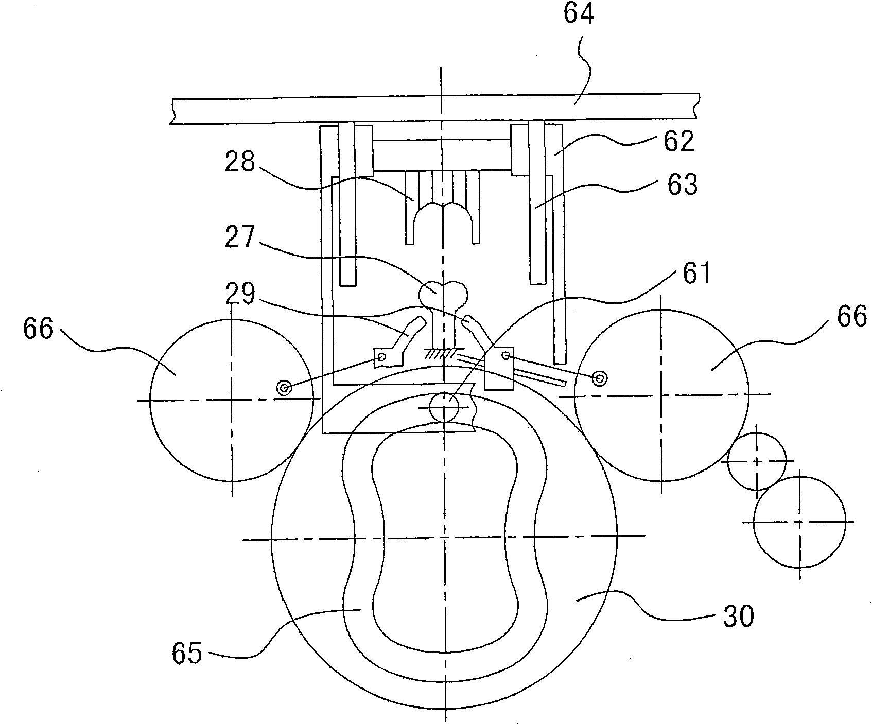 Automatic forming machine for plastic wires