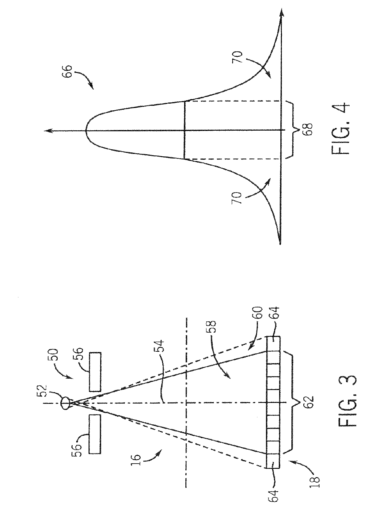 Apparatus for acquisition of CT data with penumbra attenuation calibration