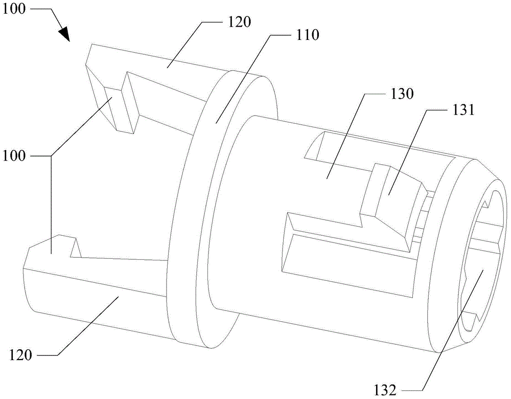 Limiting shaft sleeve, wind deflector installation structure, air-conditioning indoor unit and air-conditioning system