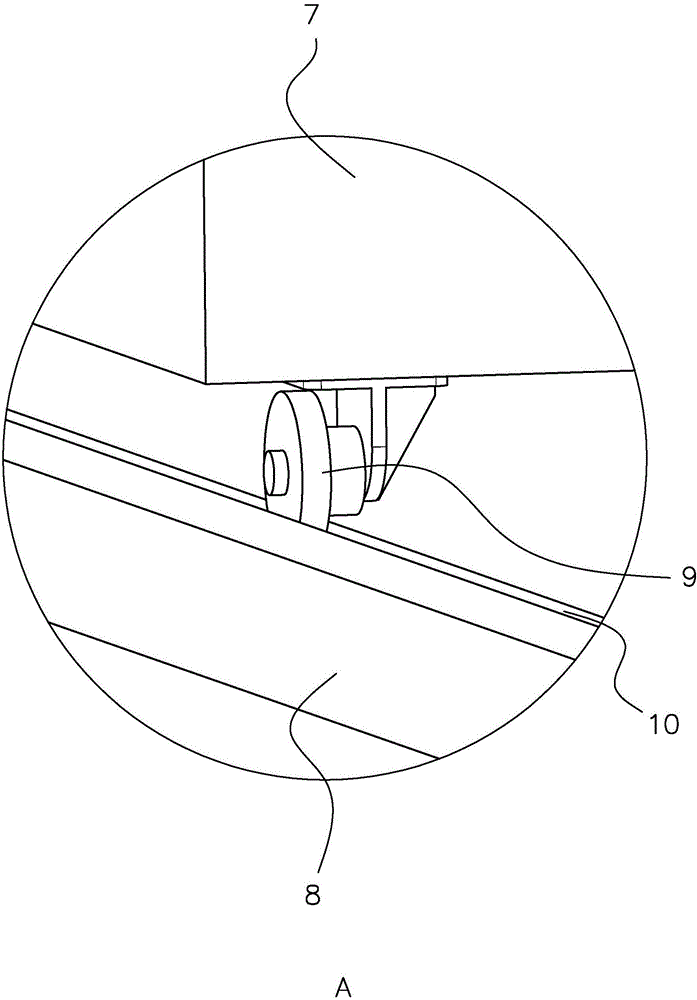 Full-automatic purging device for motor parts and cabinet