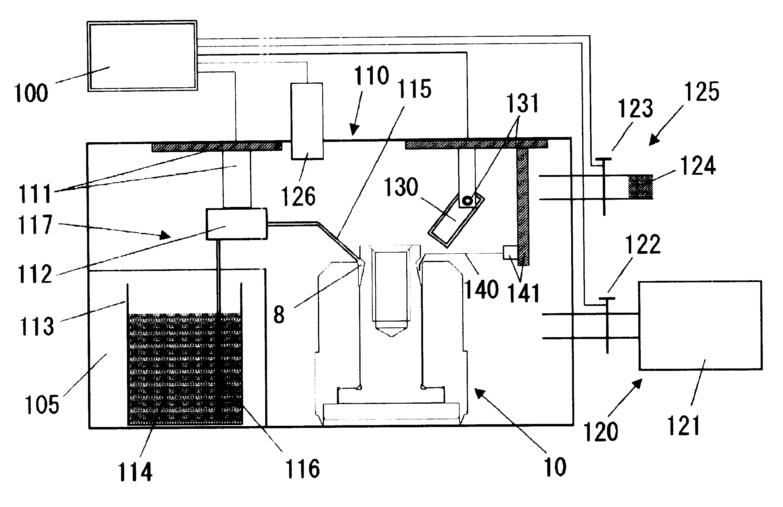 Method and apparatus for charging oil into fluid-dynamic-pressure bearings, spindle motor utilizing fluid-dynamic-pressure bearings, and signal record-and-playback device utilizing fluid-dynamic-pressure bearings