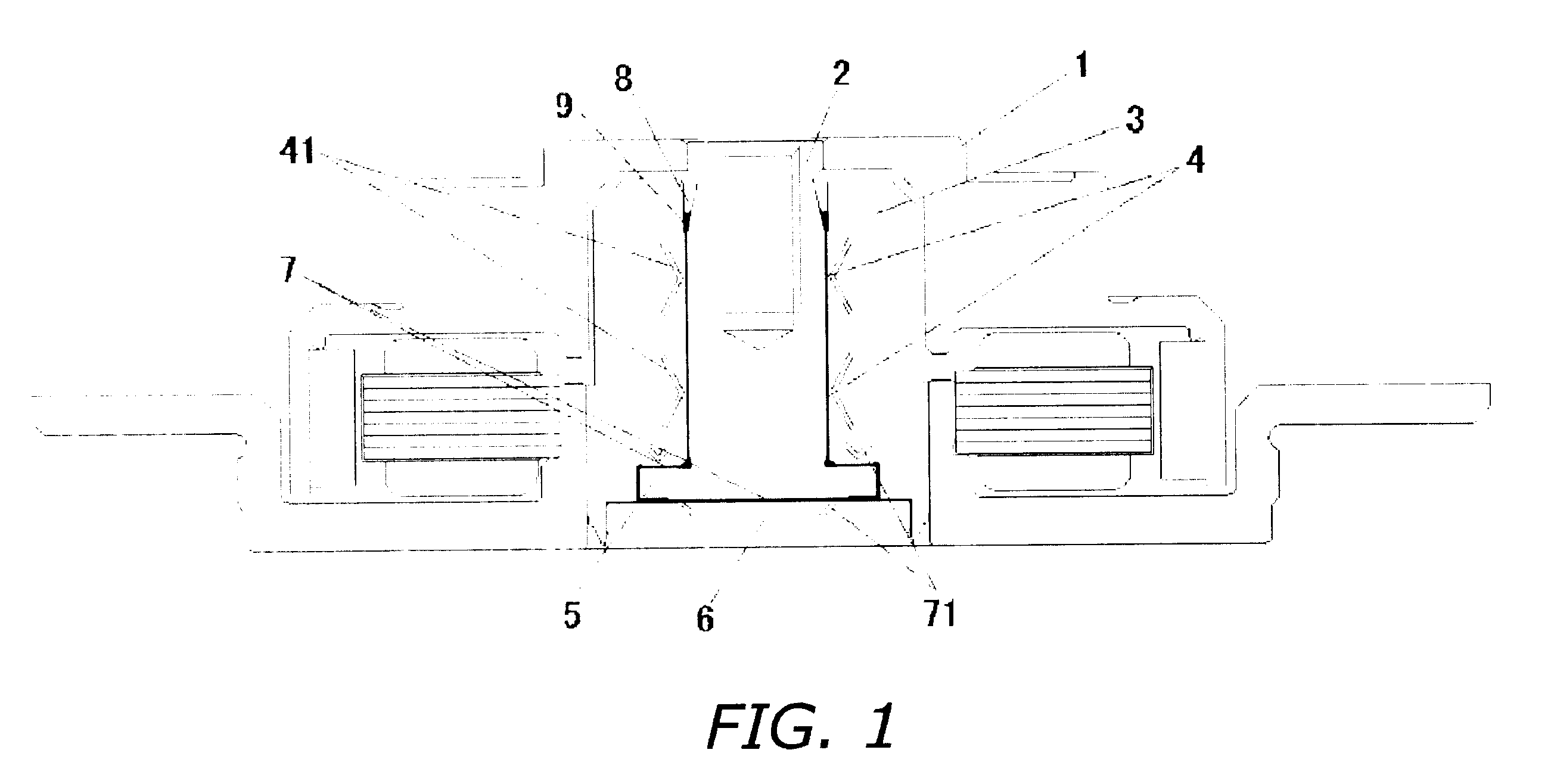 Method and apparatus for charging oil into fluid-dynamic-pressure bearings, spindle motor utilizing fluid-dynamic-pressure bearings, and signal record-and-playback device utilizing fluid-dynamic-pressure bearings