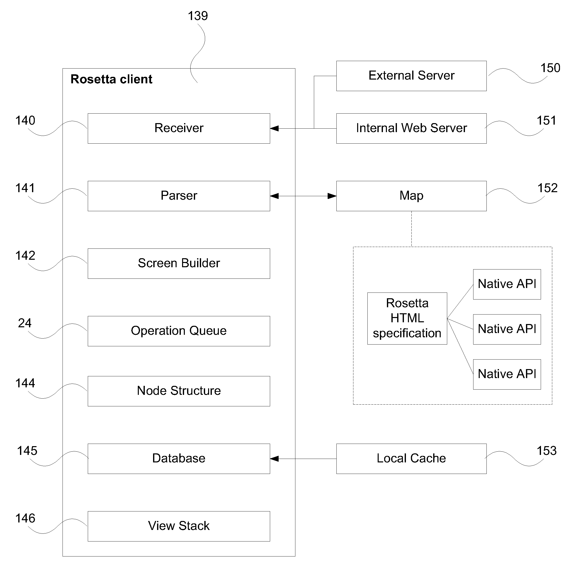 Method for creating a native application for mobile communications device in real-time