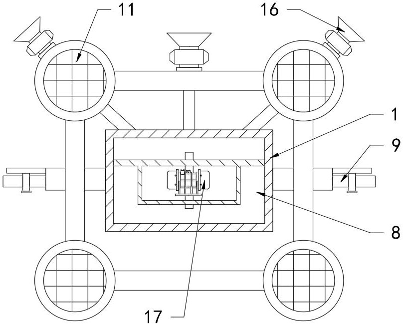 An eutrophic water purification and restoration device