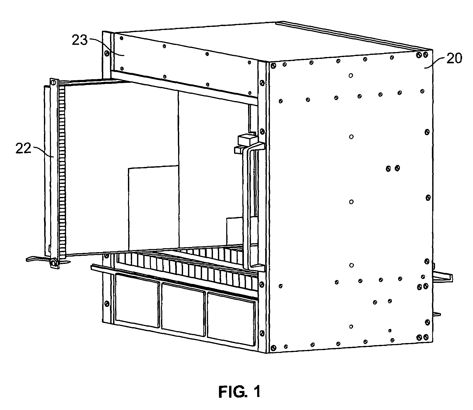 ESD system for grounding electronics within an enclosure