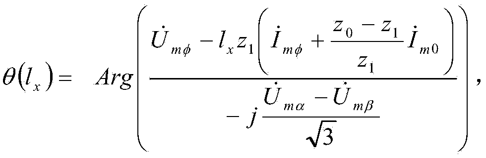 Line single-phase earth fault positioning method based on before-and-after fault voltage phase characteristic