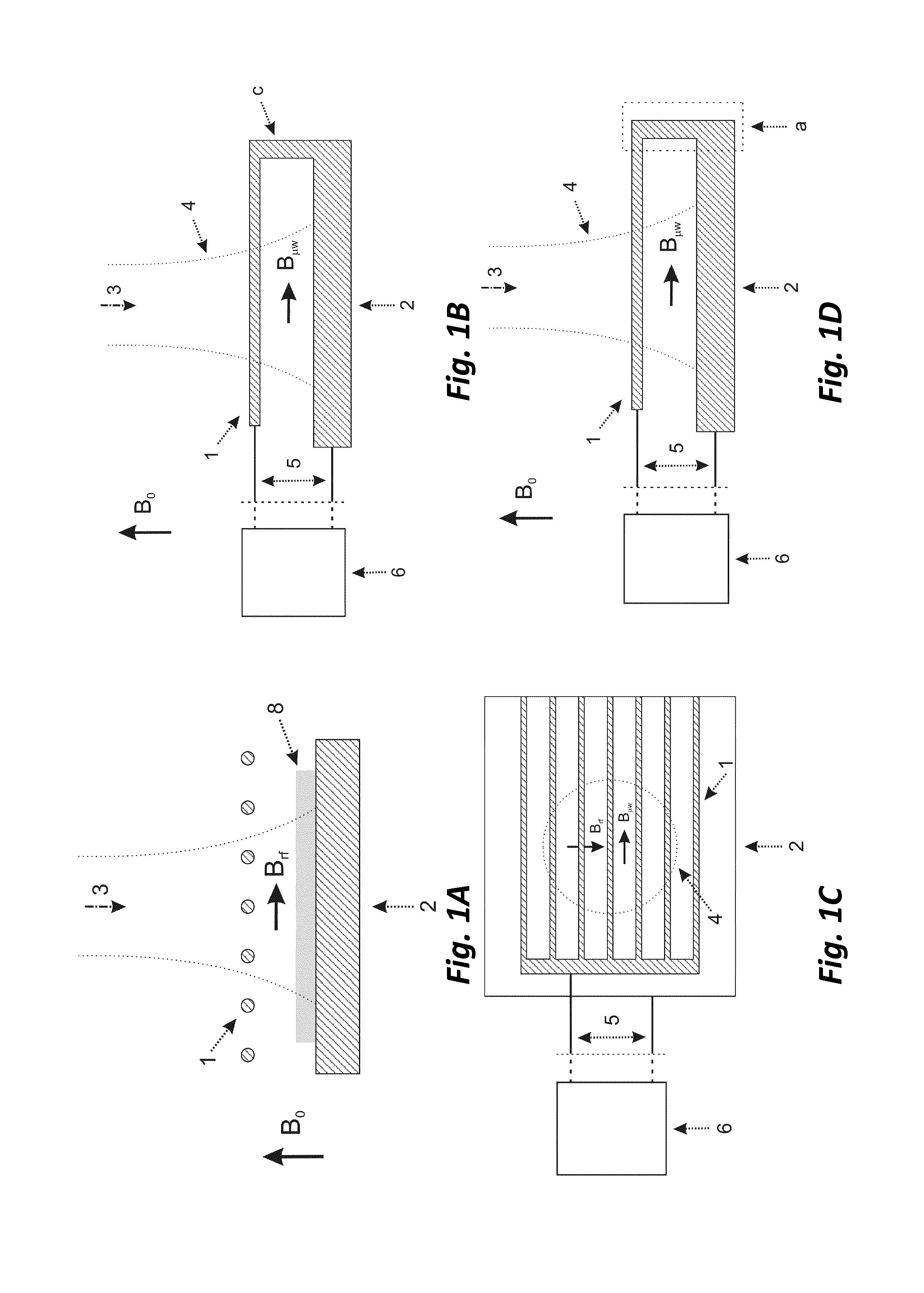 Magnetic resonance hyperpolarization and multiple irradiation probe probe head