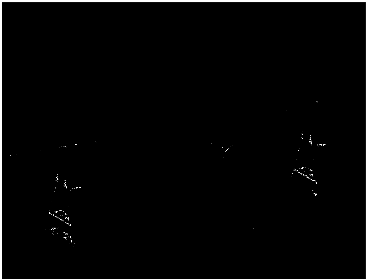 Hypersonic PLIF wind tunnel experiment method based on acetone tracer