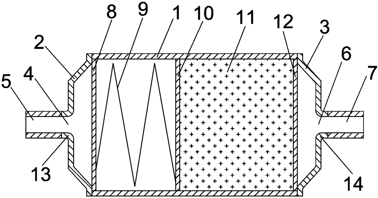 Novel drying filter and preparation method thereof