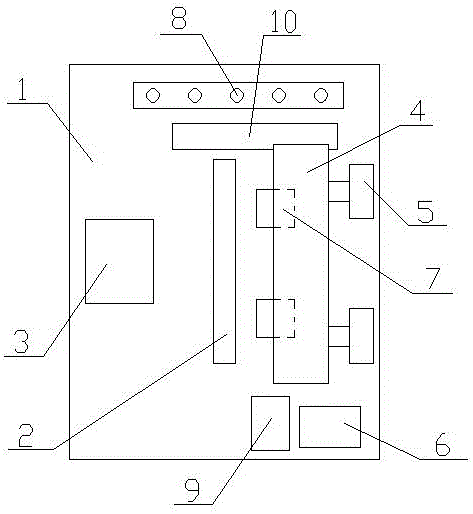 Mobile phone antenna capable of automatically adjusting signal