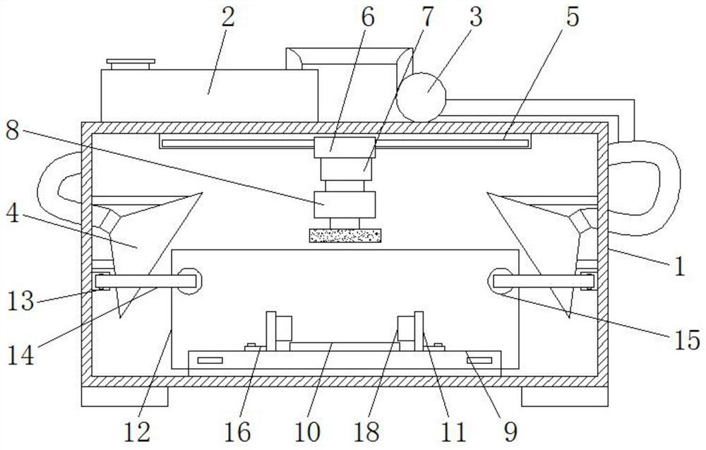 Hardware bathroom product machining plane polishing machine