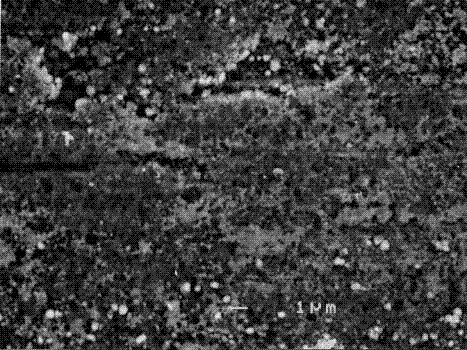 Oxide ceramics/ alkaline earth metal chromate nano composite material and preparation method thereof