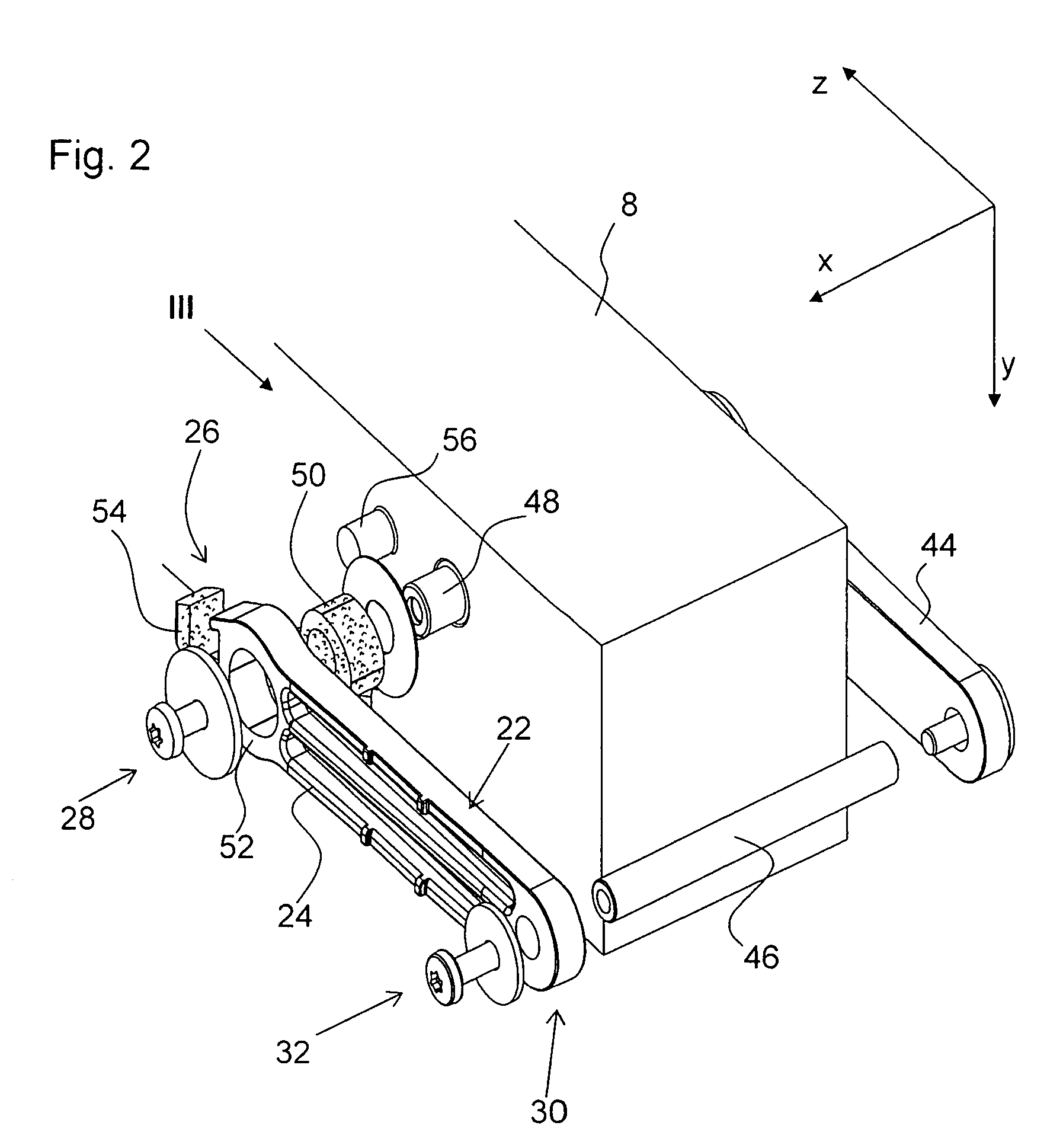 Hand-held power tool with a decoupling device