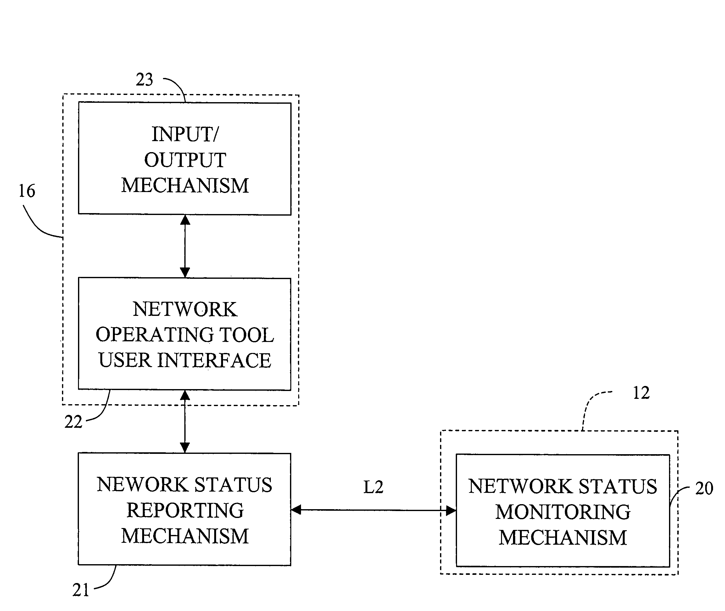 System and method for managing a flow of network status messages at a network operations console