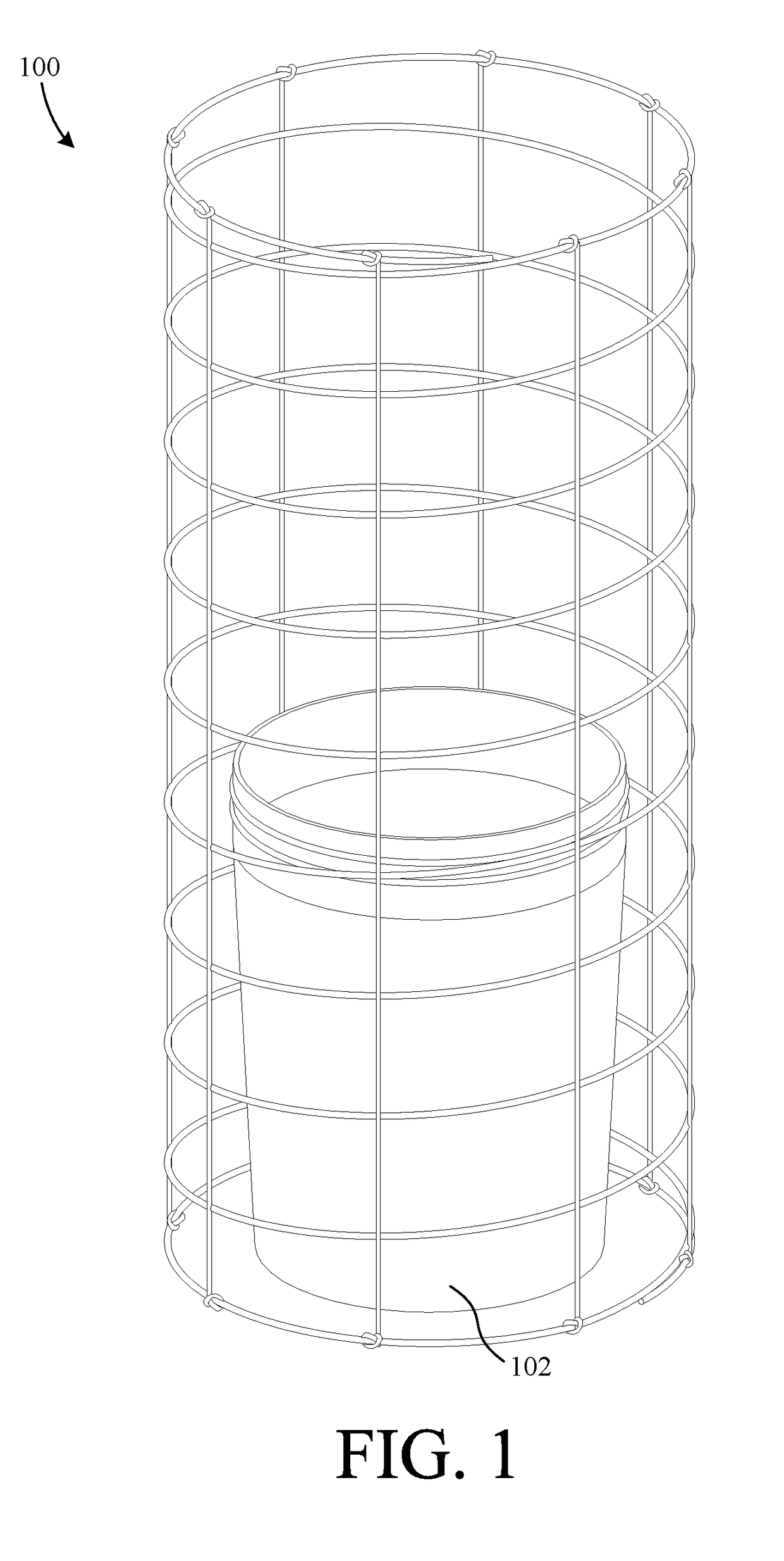 Collapsible plant support