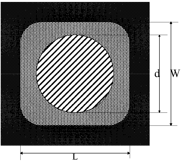 Different-surface photoconductive switch based on zinc oxide transparent electrode and its manufacturing method