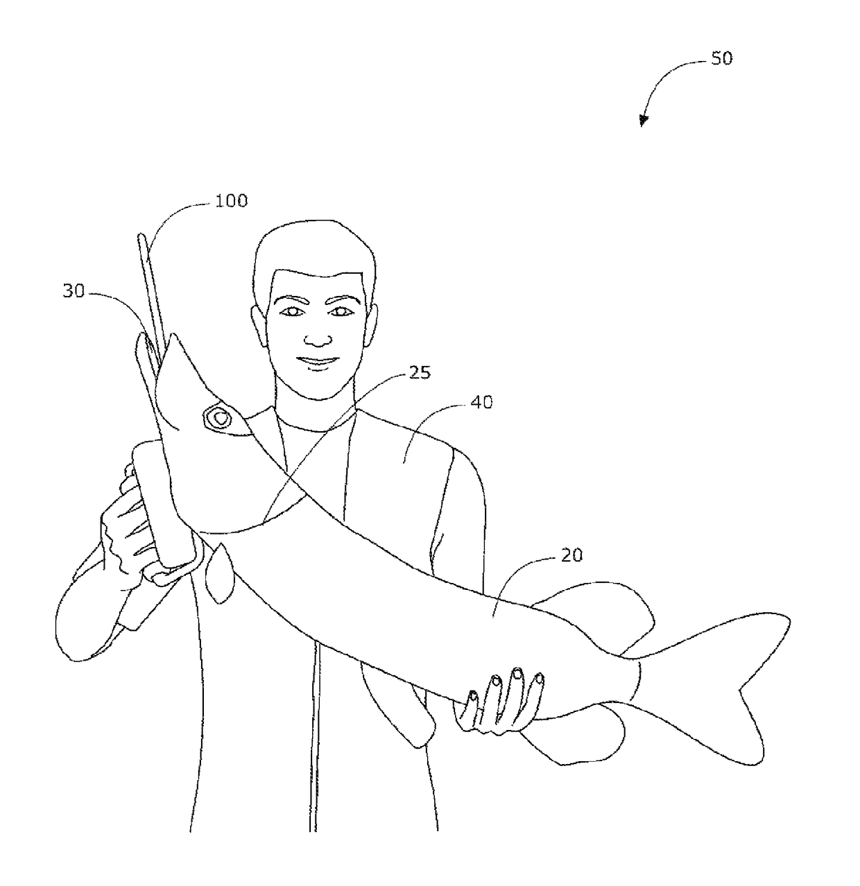 Fish pick device and method