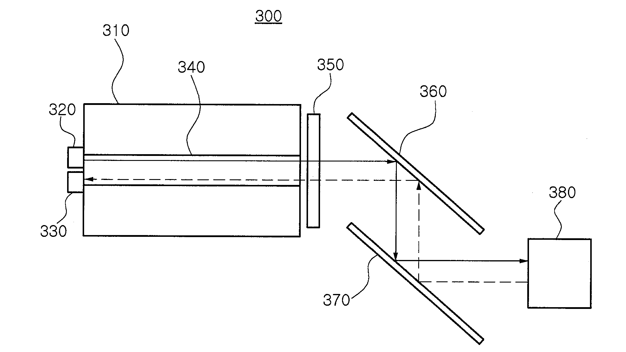 Laser measuring device