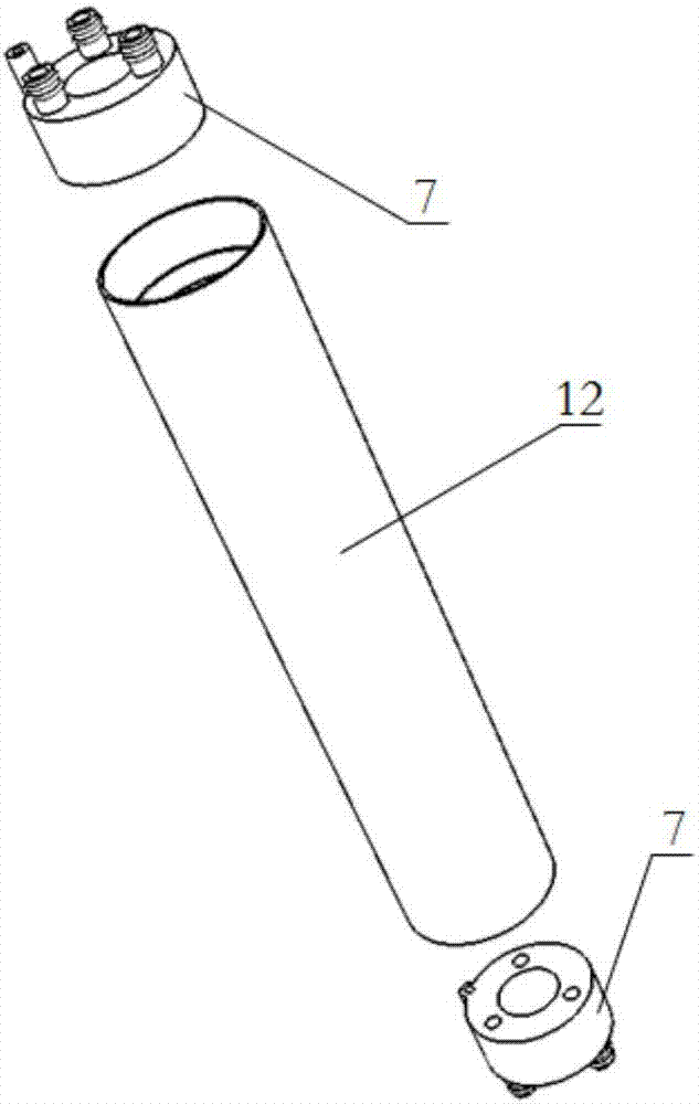 Multi-degree-of-freedom stiffness variable pneumatic operation operating arm and manufacturing method