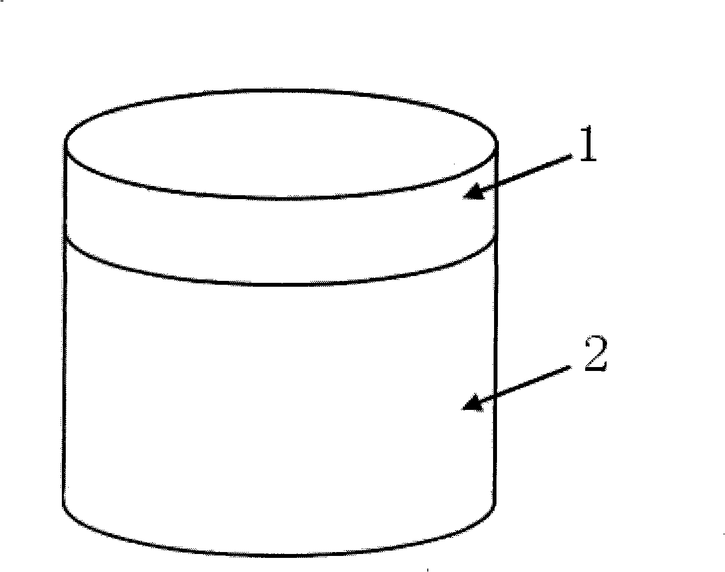 Diamond-silicon carbide combination drill teeth for petroleum probe boring and manufacture method thereof